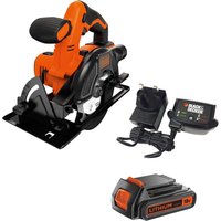 BDCCS18 18v Cordless Circular Saw 140mm 1 x 2ah Li ion Battery Charger No Case