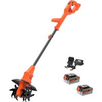 BETL1820L 18v Cordless Tiller 2 x 4ah Li ion Battery Charger