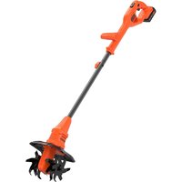 Black and Decker BETL1820L 18v Cordless Tiller 1 x 2ah Li-ion Battery Charger