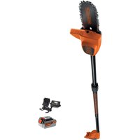 Black and Decker GPC1820L 18v Cordless Pole Tree Pruner 1 x 4ah Li-ion Battery Charger