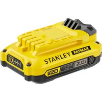 Stanley Fatmax V20 SFMCB202 18v Cordless Li-Ion Battery 2ah 2ah Stanley Fatmax V20 SFMCB202 18v Cordless Li-Ion Battery 2ah 2ah