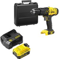 Stanley Fatmax V20 SFMCD711 18v Cordless Combi Drill 1 x 4ah Li-ion Battery Charger Case Stanley Fatmax V20 SFMCD711 18v Cordless Combi Drill 1 x 4ah Li-ion Battery Charger Case