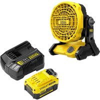 Stanley Fatmax V20 SFMCE001 18v Cordless Fan 1 x 4ah Li-ion Charger Stanley Fatmax V20 SFMCE001 18v Cordless Fan 1 x 4ah Li-ion Charger