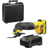 Stanley Fatmax V20 SFMCE500 18v Cordless OIS Oscillating Multi Tool 1 x 2ah Li-ion Battery Charger Case Stanley Fatmax V20 SFMCE500 18v Cordless OIS Oscillating Multi Tool 1 x 2ah Li-ion Battery Charger Case