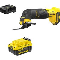 Stanley Fatmax V20 SFMCE500 18v Cordless OIS Oscillating Multi Tool 1 x 4ah Li-ion Battery Charger No Case Stanley Fatmax V20 SFMCE500 18v Cordless OIS Oscillating Multi Tool 1 x 4ah Li-ion Battery Charger No Case