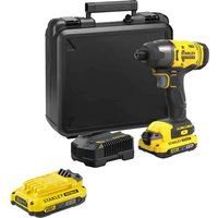 Stanley Fatmax V20 SFMCF800 18v Cordless Impact Driver 2 x 2ah Li-ion Battery Charger Case Stanley Fatmax V20 SFMCF800 18v Cordless Impact Driver 2 x 2ah Li-ion Battery Charger Case