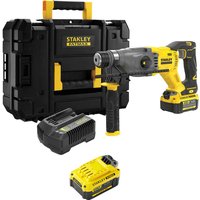 Stanley Fatmax V20 SFMCH900 18v Cordless SDS Plus Drill 2 x 4ah Li-ion Battery Charger Case Stanley Fatmax V20 SFMCH900 18v Cordless SDS Plus Drill 2 x 4ah Li-ion Battery Charger Case