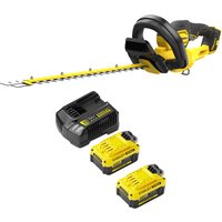 Stanley Fatmax V20 SFMCHT855 18v Cordless Hedge Trimmer 550mm 2 x 4ah Li-ion Battery Charger Stanley Fatmax V20 SFMCHT855 18v Cordless Hedge Trimmer 550mm 2 x 4ah Li-ion Battery Charger