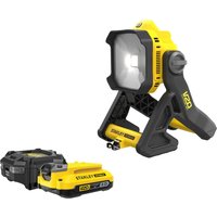 Stanley Fatmax V20 SFMCL030 18v Cordless Area Work Light 1 x 2ah Li-ion Charger No Case Stanley Fatmax V20 SFMCL030 18v Cordless Area Work Light 1 x 2ah Li-ion Charger No Case