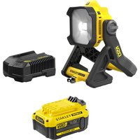 Stanley Fatmax V20 SFMCL030 18v Cordless Area Work Light 1 x 4ah Li-ion Charger No Case Stanley Fatmax V20 SFMCL030 18v Cordless Area Work Light 1 x 4ah Li-ion Charger No Case