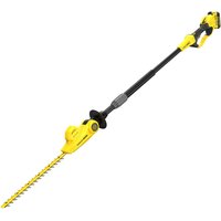 Stanley Fatmax V20 SFMCPH845 18v Cordless Pole Hedge Trimmer 450mm 1 x 4ah Li-ion Battery Charger Stanley Fatmax V20 SFMCPH845 18v Cordless Pole Hedge Trimmer 450mm 1 x 4ah Li-ion Battery Charger