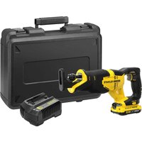 Stanley Fatmax V20 SFMCS300 18v Cordless Reciprocating Saw 1 x 2ah Li-ion Battery Charger Case Stanley Fatmax V20 SFMCS300 18v Cordless Reciprocating Saw 1 x 2ah Li-ion Battery Charger Case