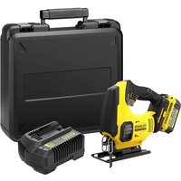 Stanley Fatmax V20 SFMCS600 18v Cordless Jigsaw 1 x 4ah Li-ion Battery Charger Case Stanley Fatmax V20 SFMCS600 18v Cordless Jigsaw 1 x 4ah Li-ion Battery Charger Case