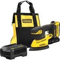 Stanley Fatmax V20 SFMCW221 18v Cordless Detail Sander 1 x 2ah Li-ion Battery Charger Bag Stanley Fatmax V20 SFMCW221 18v Cordless Detail Sander 1 x 2ah Li-ion Battery Charger Bag