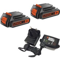 Genuine 18v Twin Li ion Battery Charger Pack 1.5ah
