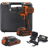 BCD700S 18v Cordless Combi Drill 2 x 1.5ah Li ion Battery Charger Case