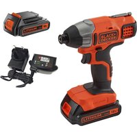 BDCIM18 18v Cordless Impact Driver 2 x 1.5ah Li ion Battery Charger No Case