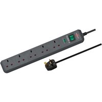 Eco Line 5 Socket Surge Protector Extension Lead 240v