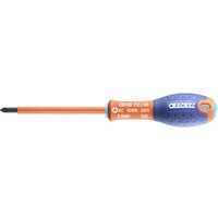 VDE Insulated Pozi Screwdriver PZ0 125mm