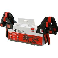 EZM EZL 4 Piece One Handed Quick Clamp Set