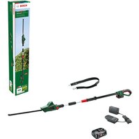 Bosch UNIVERSALHEDGEPOLE P4A 18v Cordless Telescopic Pole Hedge Trimmer 430mm 2 x 2.5ah Li-ion Battery Charger