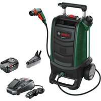 Bosch FONTUS Gen II P4A 18v Cordless Low Pressure Washer 20 Bar 1 x 4ah Li-ion Battery Charger