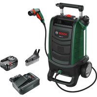 Bosch FONTUS Gen II P4A 18v Cordless Low Pressure Washer 20 Bar 1 x 4ah Li-ion Battery Charger