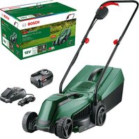 Bosch EASYMOWER 18V-32 P4A 18v Cordless Rotary Lawnmower 320mm 1 x 4ah Li-ion Battery Charger