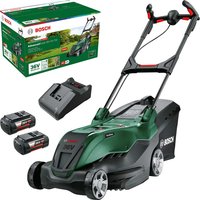 Bosch ADVANCEDROTAK 36V-44-750 36v Cordless Rotary Lawnmower 440mm 2 x 6ah Li-ion Battery Charger