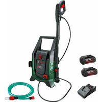 Bosch UNIVERSALAQUATAK 36V-100 36v Cordless Pressure Washer and Priming Kit 2 x 6ah Li-ion Battery Charger