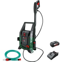 Bosch UNIVERSALAQUATAK 36V-100 36v Cordless Pressure Washer and Priming Kit 1 x 4ah Li-ion Battery Charger