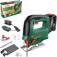 Bosch UNIVERSALSAW 18V-100 P4A 18v Cordless Jigsaw 1 x 2ah Li-ion Battery Charger No Case