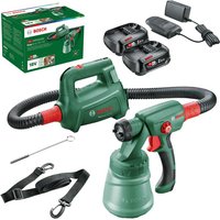Bosch EASYSPRAY 18V-100 P4A 18v Cordless Paint Spray System 2 x 2.5ah Li-ion Battery Charger No Case