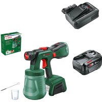 Bosch UNIVERSALSPRAY 18V-300 P4A 18v Cordless Paint Spray System 1 x 6ah Li-ion Charger No Case
