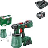 Bosch ADVANCEDSPRAY 18V-500 P4A 18v Cordless Paint Spray System 1 x 6ah Li-ion Charger No Case