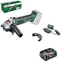 Bosch UNIVERSALGRIND 18V-75 P4A 18v Cordless Angle Grinder 115mm 1 x 2.5ah Li-ion Battery Charger No Case