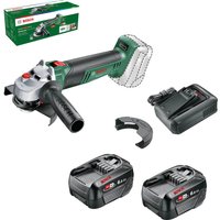Bosch UNIVERSALGRIND 18V-75 P4A 18v Cordless Angle Grinder 125mm 2 x 6ah Li-ion Battery Charger No Case