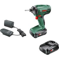 Bosch ADVANCEDIMPACTDRIVE P4A 18v Cordless Impact Driver 2 x 1.5ah Li-ion Battery Charger No Case