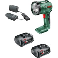 Bosch UNIVERSALLAMP P4A 18v Cordless Worklight 2 x 2ah Li-ion Battery Charger No Case