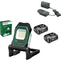 Bosch UNIVERSALWORKLIGHT 18V-2100 P4A 18v Cordless LED Work Light 2 x 2.5ah Li-ion Charger No Case