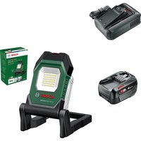 Bosch UNIVERSALWORKLIGHT 18V-2100 P4A 18v Cordless LED Work Light 1 x 4ah Li-ion Charger No Case