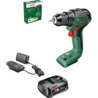 Bosch UNIVERSALDRILL 18V-60 P4A 18v Cordless Drill Driver 1 x 2.5ah Li-ion Battery Charger No Case