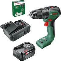Bosch UNIVERSALIMPACT 18V-60 P4A 18v Cordless Brushless Combi Drill 1 x 4ah Li-ion Battery Charger No Case