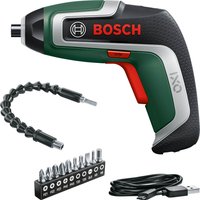 Bosch IXO 7 3.6v Cordless Screwdriver and Flexi Bit Set 1 x 2ah Integrated Li-ion USB Charger No Case
