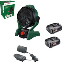 Bosch UNIVERSALFAN 18V-1000 P4A 18v Cordless Portable Fan 2 x 1.5ah Li-ion Battery Charger No Case