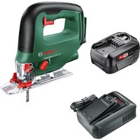 Bosch UNIVERSALSAW 18V-100 P4A 18v Cordless Jigsaw 1 x 4ah Li-ion Battery Charger No Case