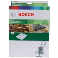 Bosch Fleece Dust Bags for UNIVERSALVAC 15 and ADVANCEDVAC 20 Pack of 4