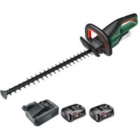 Bosch UNIVERSALHEDGECUT 18V-55 P4A 18v Cordless Hedge Trimmer 550mm 2 x 2.5ah Li-ion Battery Charger