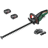 Bosch UNIVERSALHEDGECUT 18V-50 P4A 18v Cordless Hedge Trimmer 500mm 2 x 2.5ah Li-ion Battery Charger
