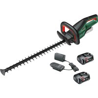 Bosch UNIVERSALHEDGECUT 18V-50 P4A 18v Cordless Hedge Trimmer 500mm 2 x 2ah Li-ion Battery Charger